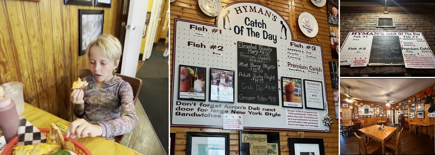 Hyman's Seafood Menu