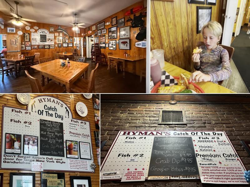 Hyman's Seafood Menu