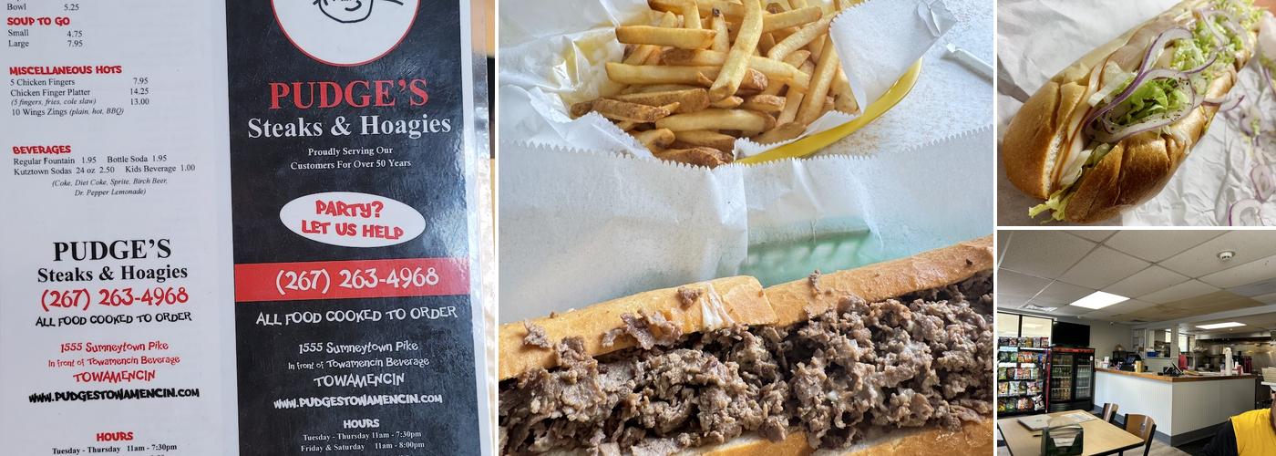 Pudges Menu