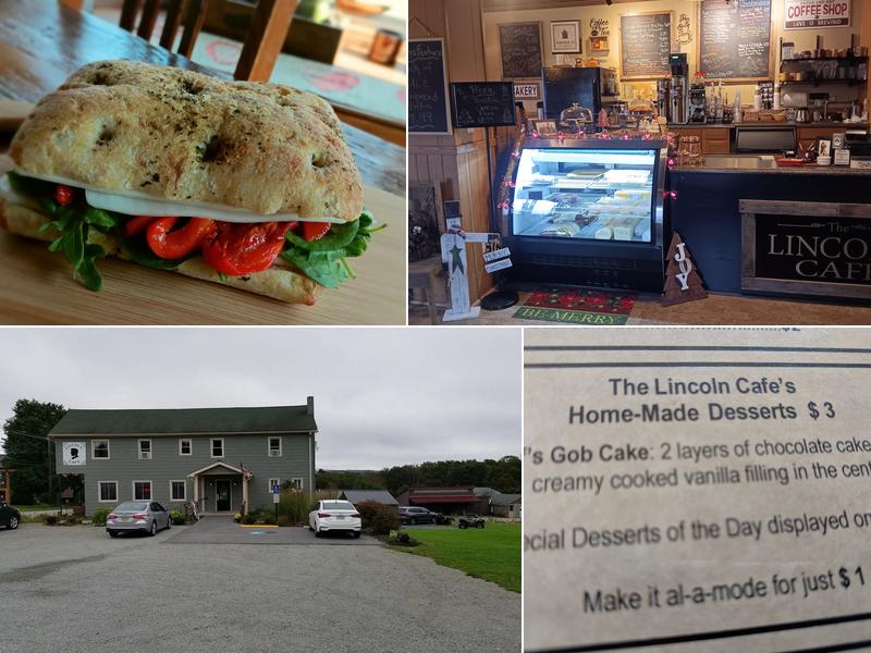 The Lincoln Cafe Menu