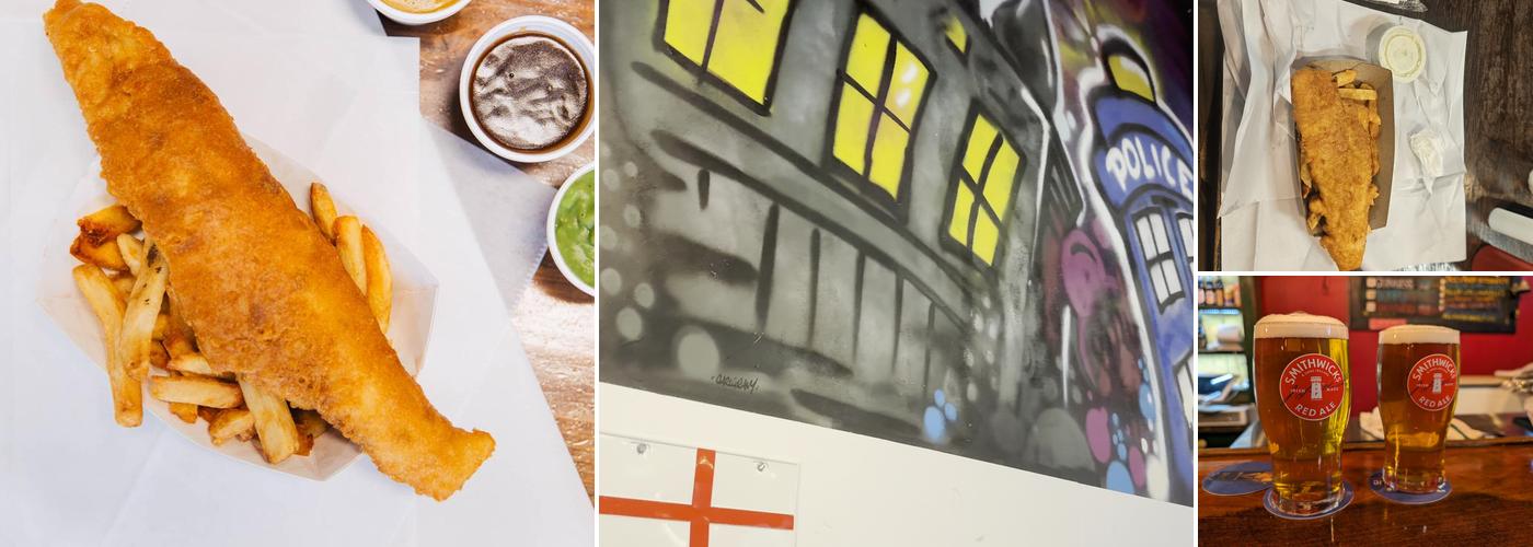 The CODfather, Proper Fish & Chips Menu