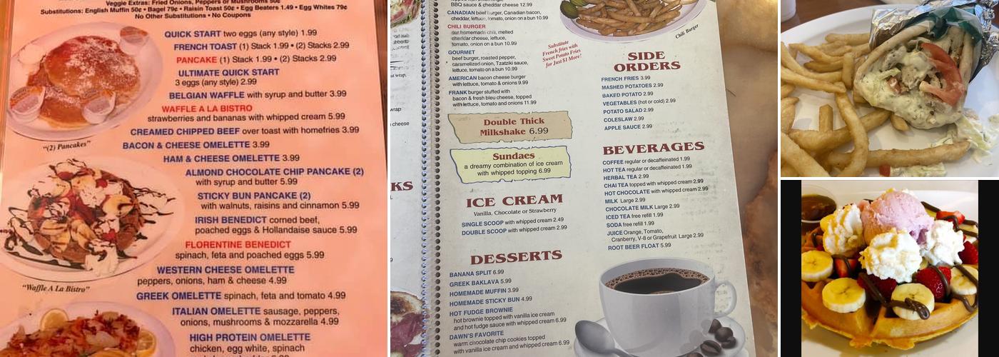 Keystone Grill Menu
