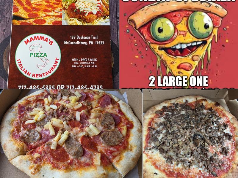 Mamma's Pizza & Restaurant Menu