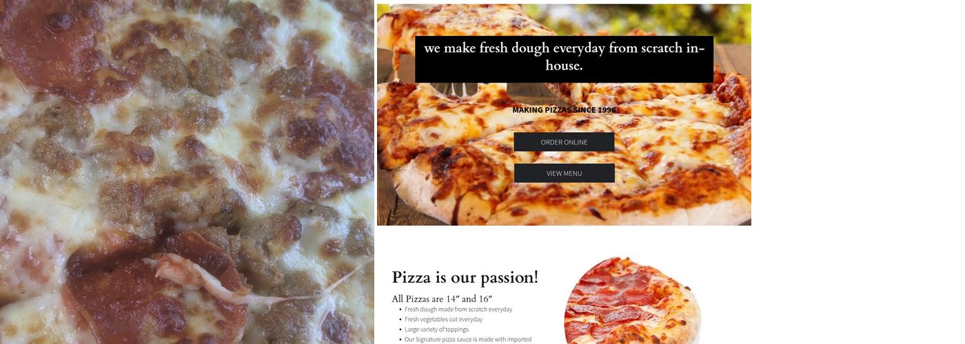 Guthrie's Famous Pizza (Tony's Quick Stop) Menu