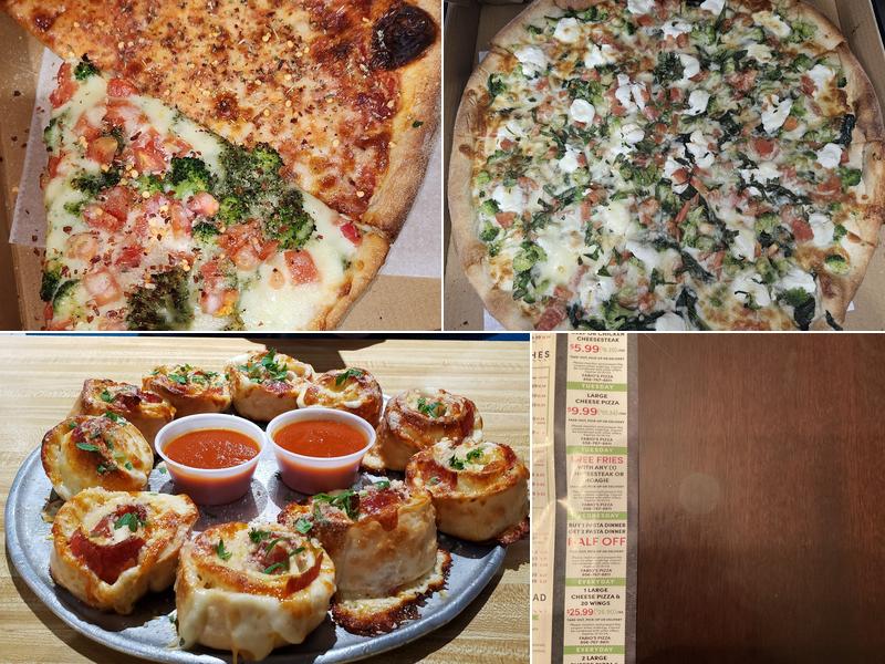 Fabio's Pizza Menu
