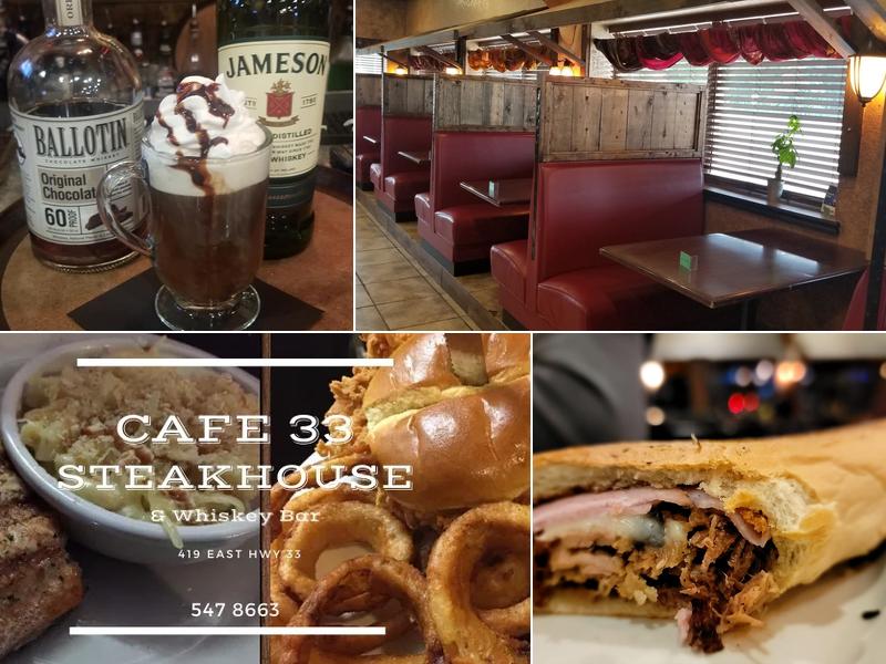 Cafe 33 Steakhouse and Whiskey Bar