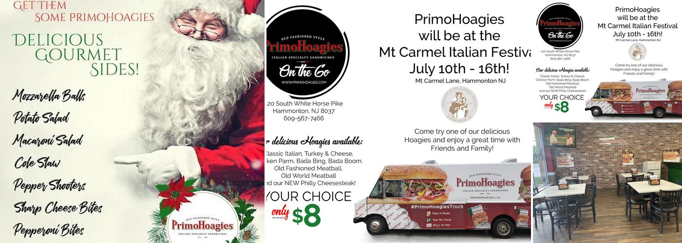 PrimoHoagies Menu