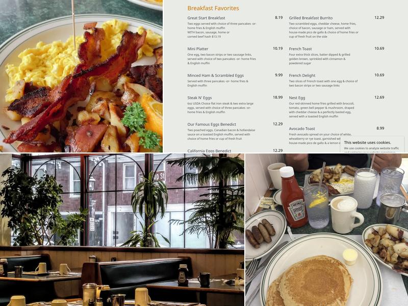 The Waffle Shop Bellefonte Menu