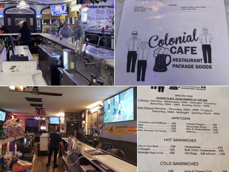 Colonial Cafe Menu