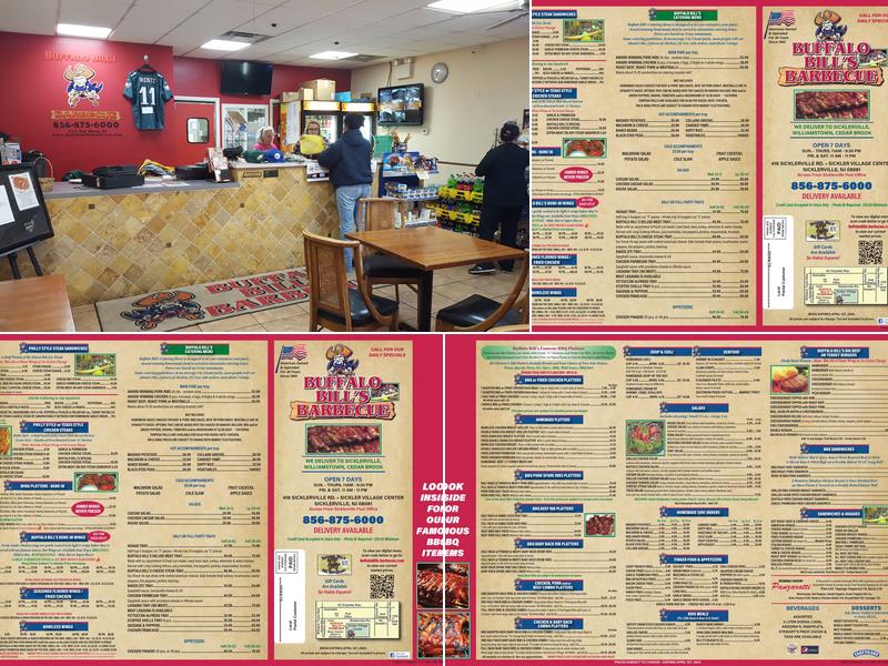 Buffalo Bills Barbecue Menu