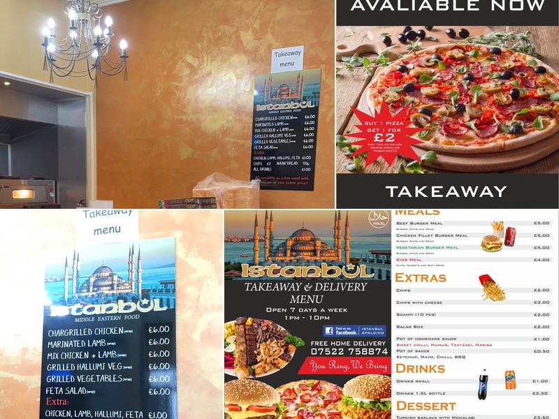 Istanbul Restaurant Spalding Menu