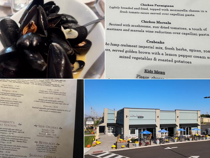 Luna Rossa Biagio Lamberti - Bar & Restaurant Menu