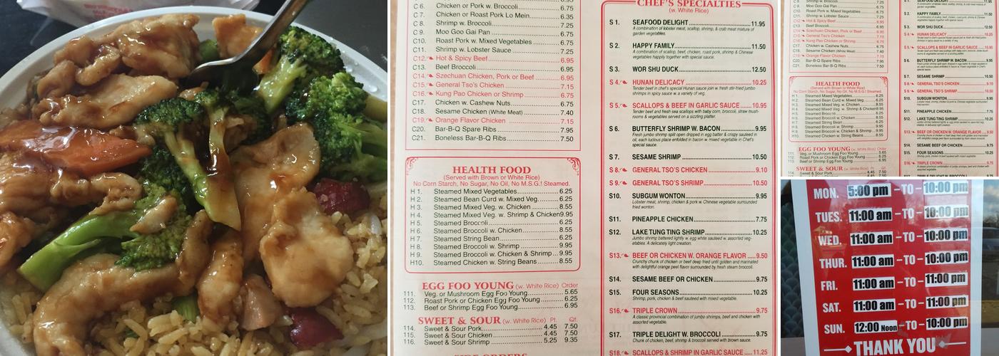 Chang Wang Asian Restaurant Menu