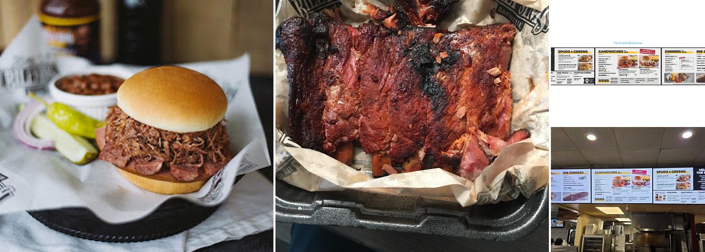 Billy Sims BBQ Menu