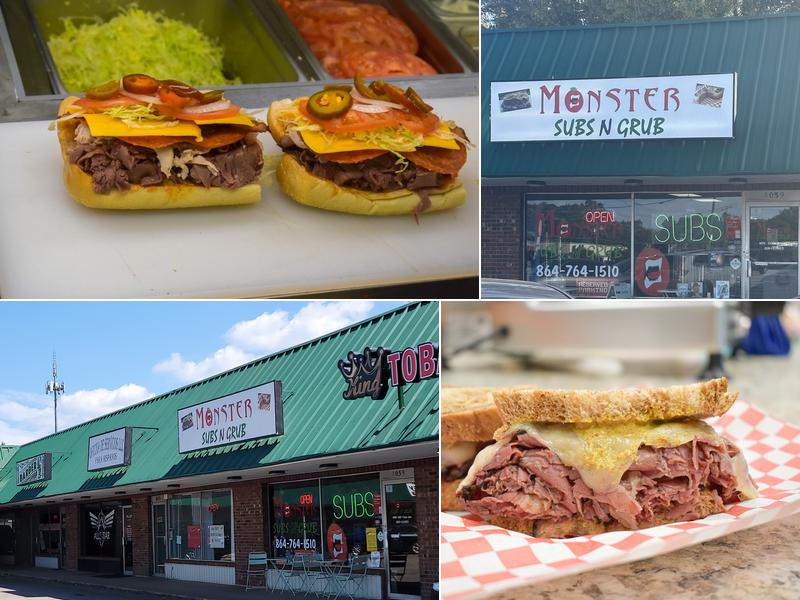 Monster Subs N Grub 8039 Warren H Abernathy Hwy, Spartanburg