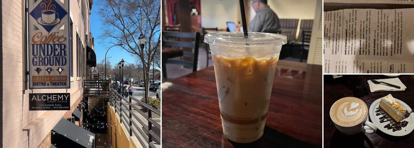 Coffee Underground Menu