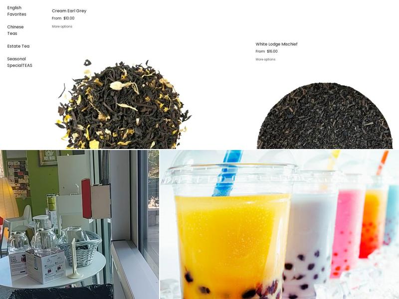 O·CHA Tea Bar Menu