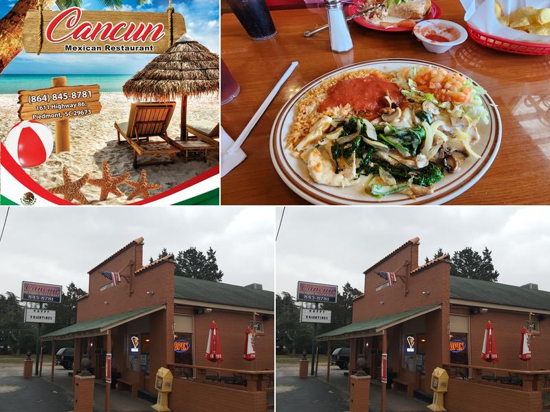 Cancun Mexican Restaurant 1611 SC-86, Piedmont