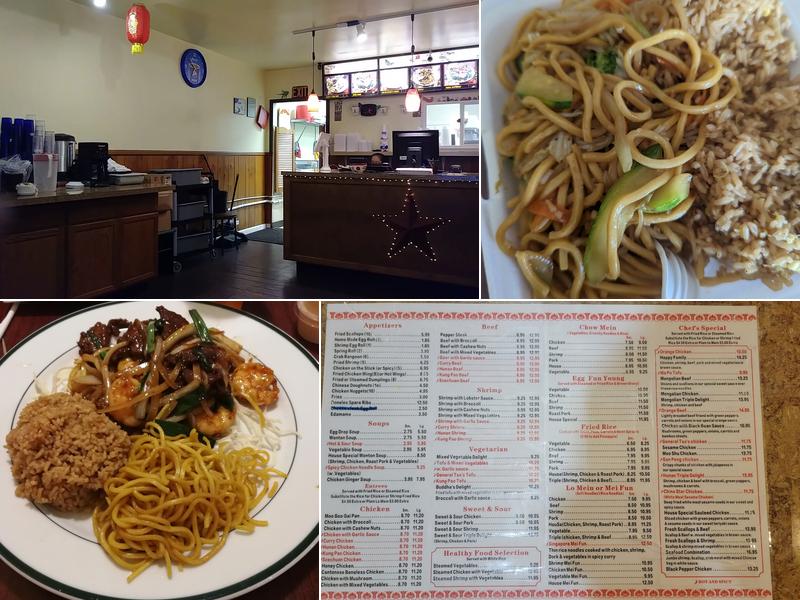 CHINA STAR Menu