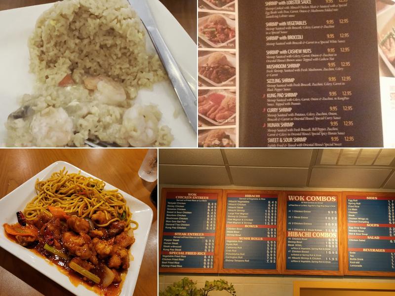 Oriental House Menu