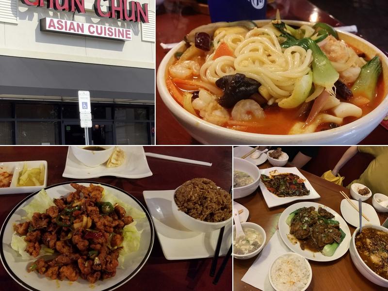 Chun Chun Menu