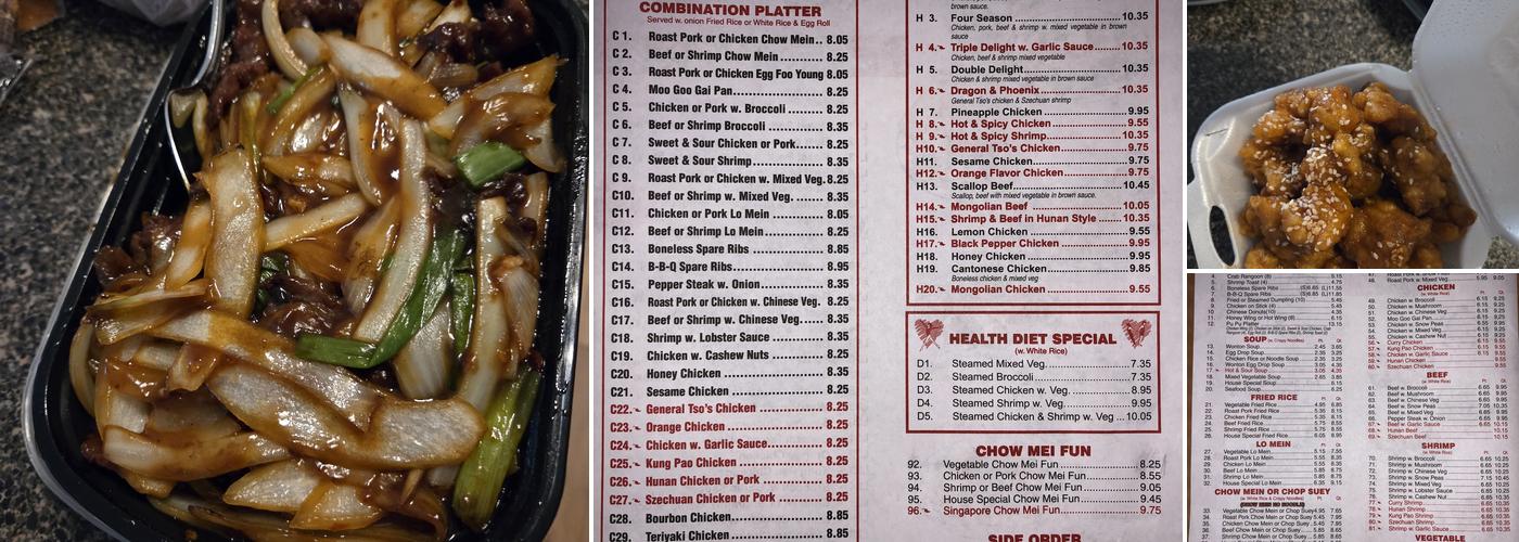 China Town Restaurant Menu