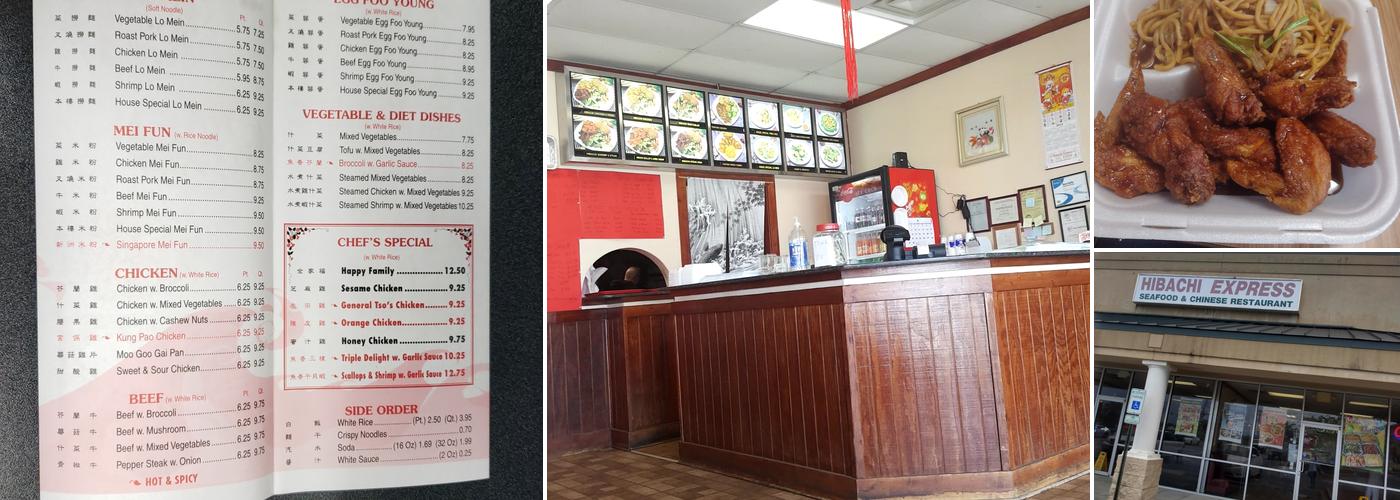 Hibachi Express Menu