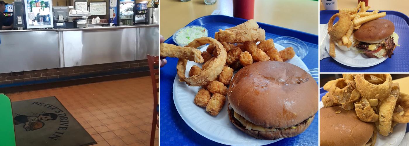 Petee's Drive In Menu