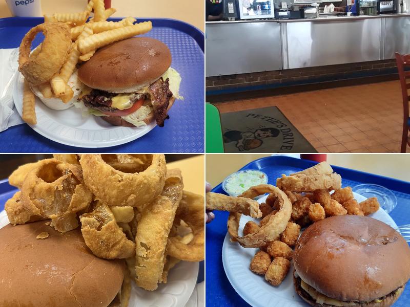 Petee's Drive In Menu