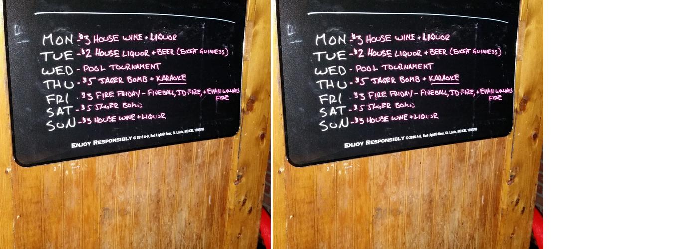 GasLight Lounge & Grill Menu