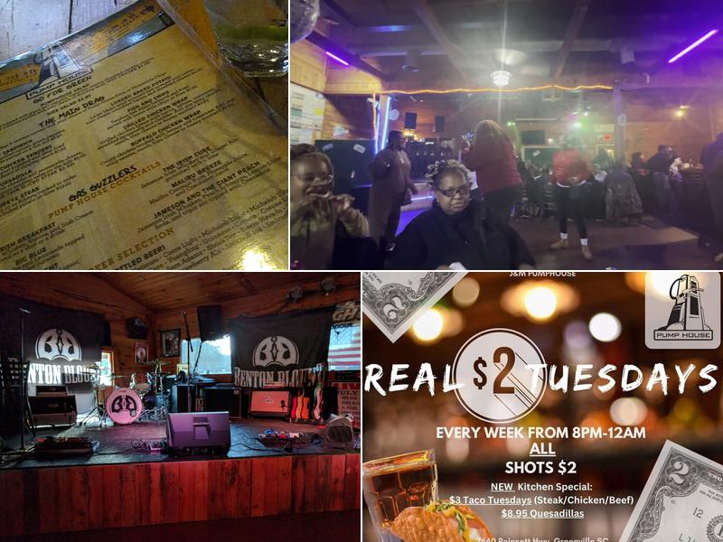 The Pumphouse Grill Menu