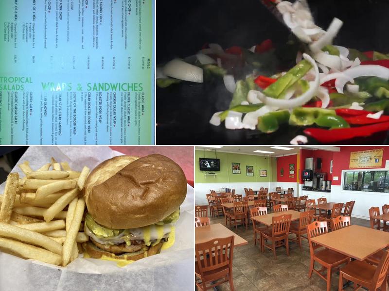 Tropical Grille Menu