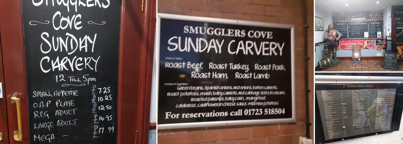 Smugglers Cove Menu