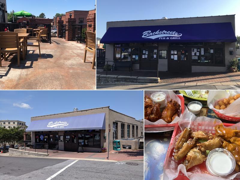 Backstreets Pub & Grill 102 Earle St, Clemson