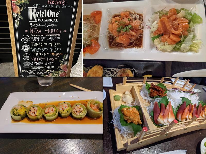 Tsunami restaurant Menu