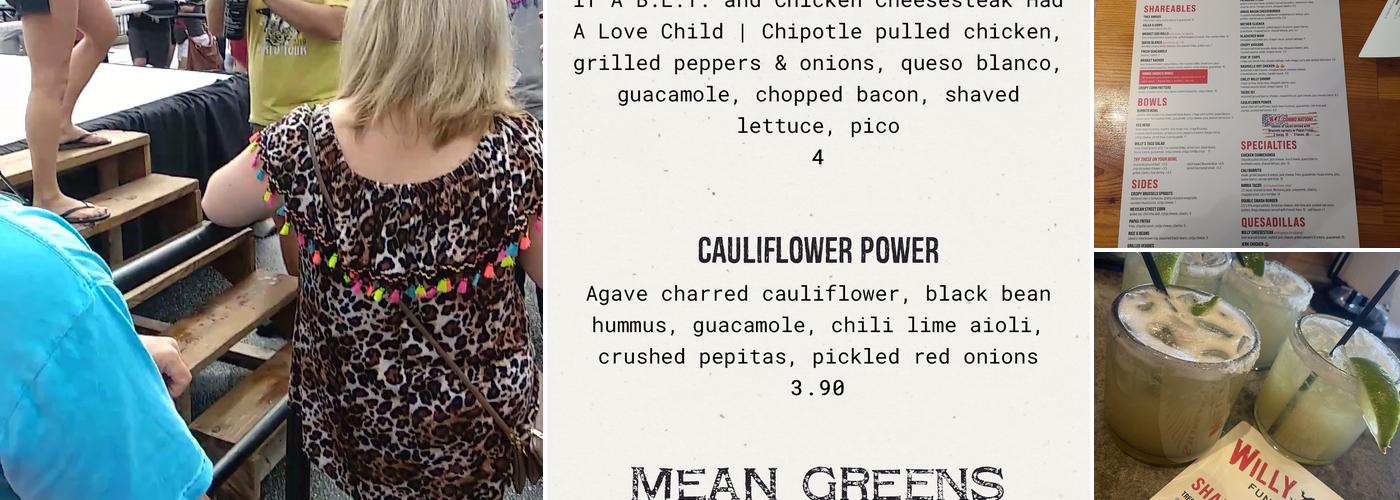 Willy Taco - Feed & Seed Menu