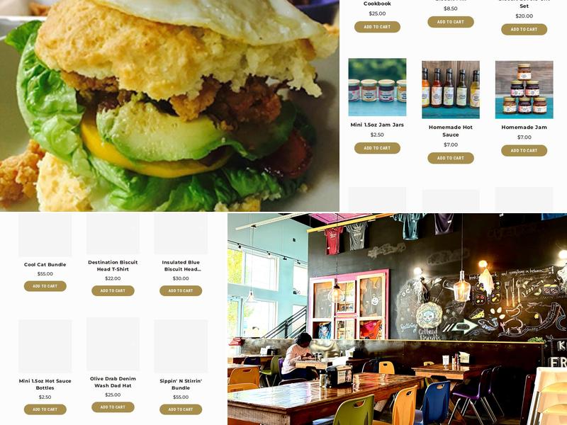 Biscuit Head Menu
