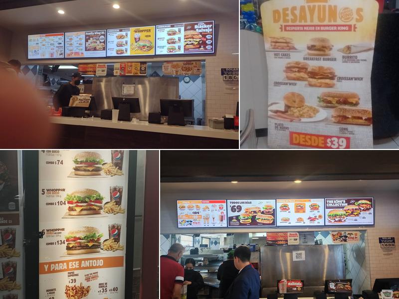 Burger King Menu