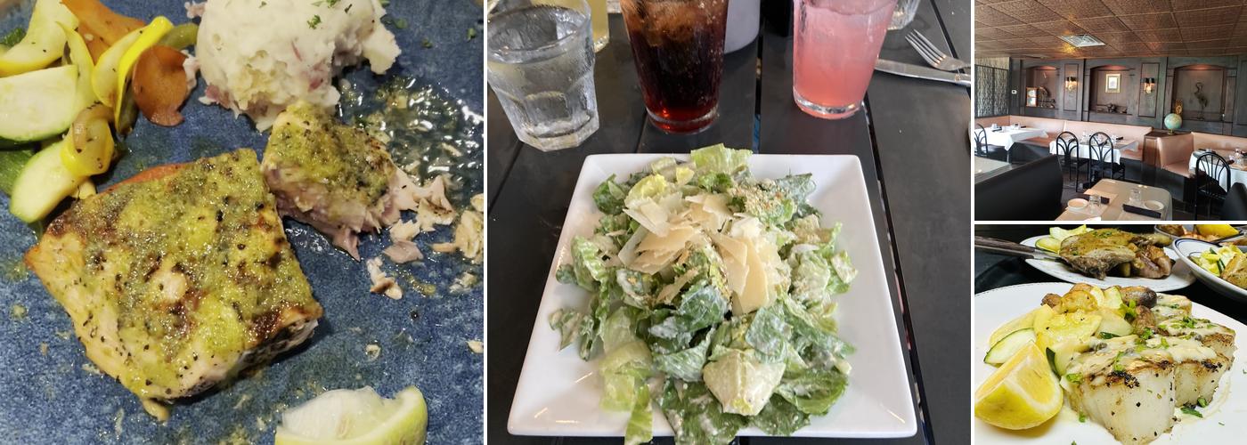 AJ's on the creek Menu