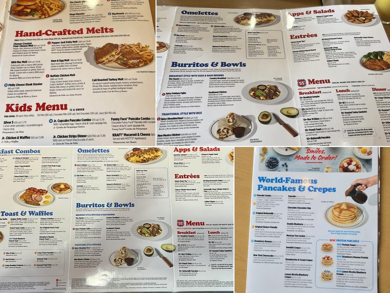 IHOP Menu