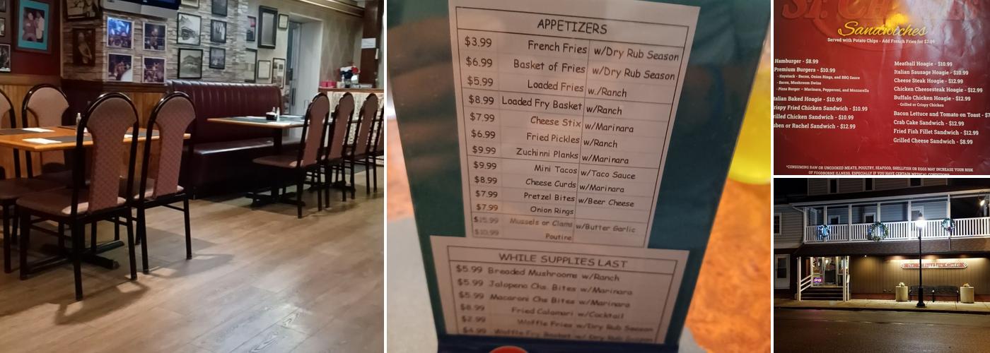 St Charles Cafe Menu