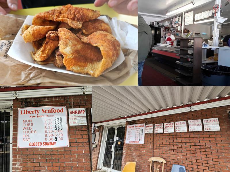 Liberty Seafood Menu