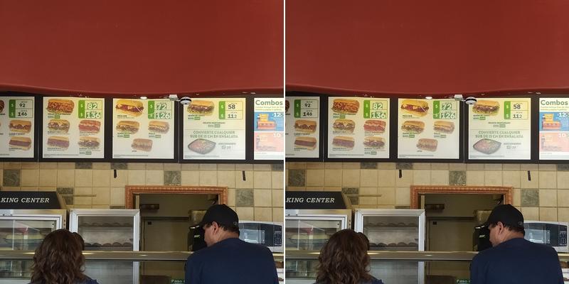 Subway Menu