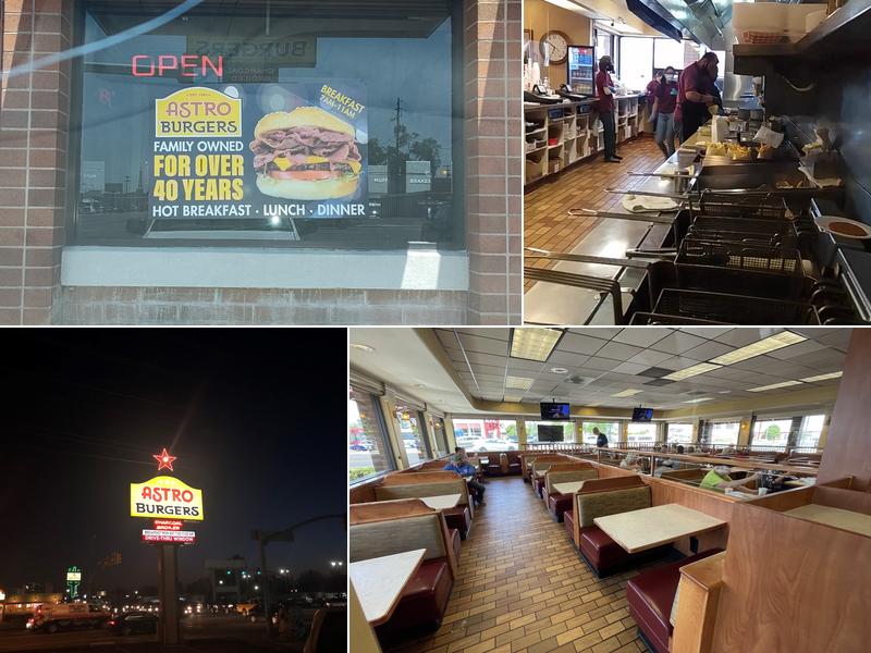 Astro Burgers 39th & State Menu