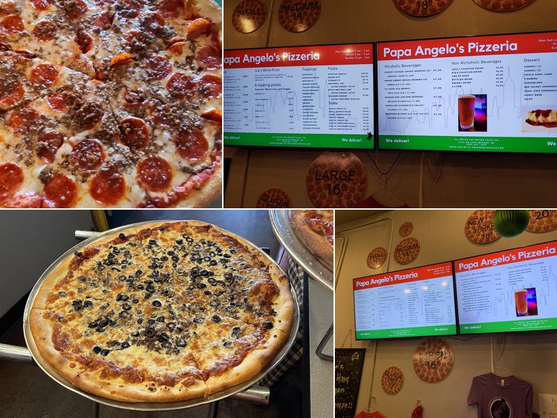 Papa Angelo's Pizzeria Menu