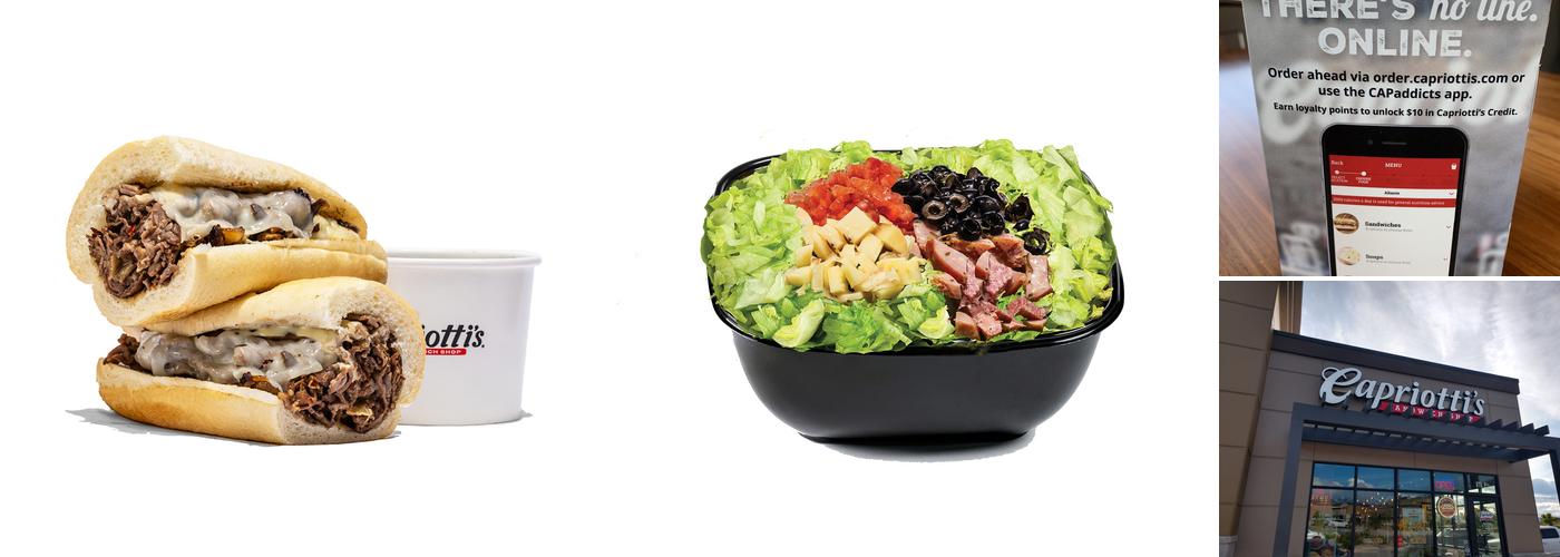 Capriotti's Sandwich Shop Menu