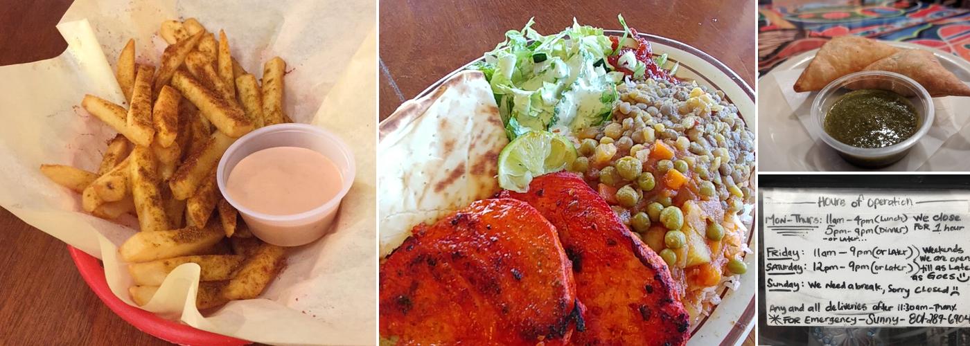 Curry Fried Chicken Menu