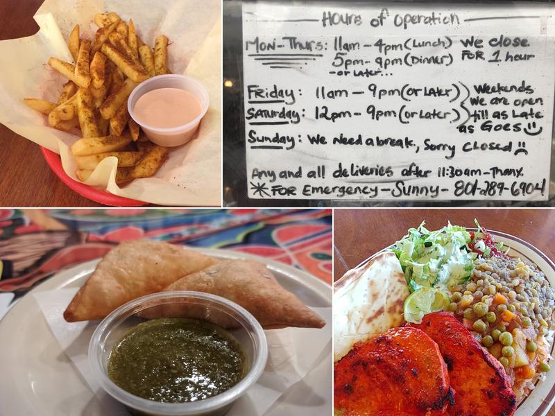 Curry Fried Chicken Menu