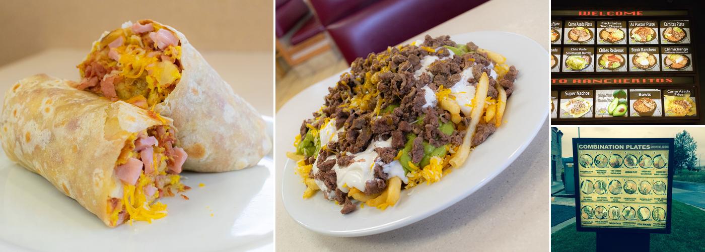 Rancherito's Mexican Food Menu