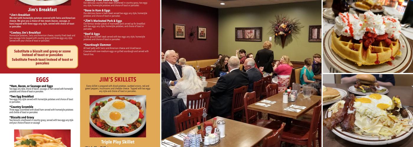 Jim's Menu